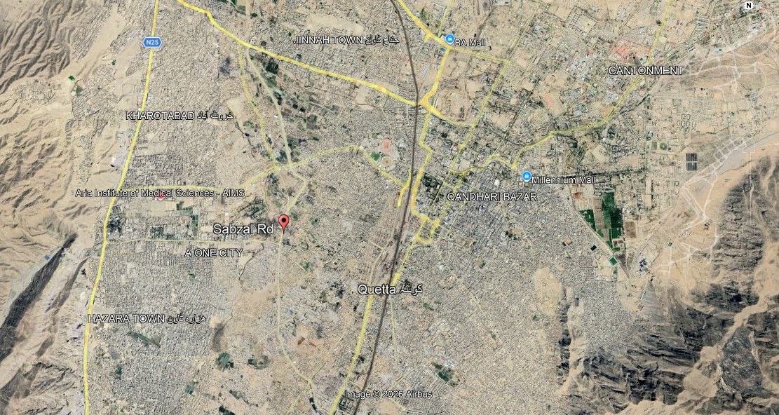 Quetta Fiber Coverage Map